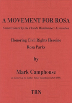 Musiknoten A Movement for Rosa, Camphouse