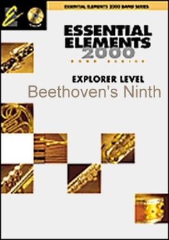 Musiknoten Beethoven's Ninth, Lavender