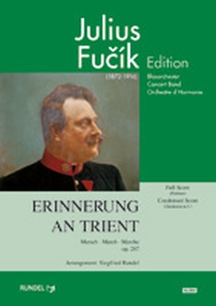 Musiknoten Erinnerung an Trient, Fucik/Rundel