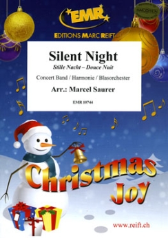 Musiknoten Silent Night, Marcel Saurer