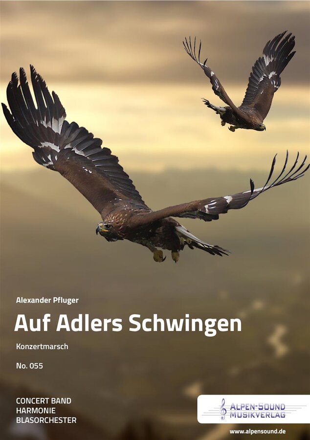 Musiknoten Auf Adlers Schwingen, Pfluger