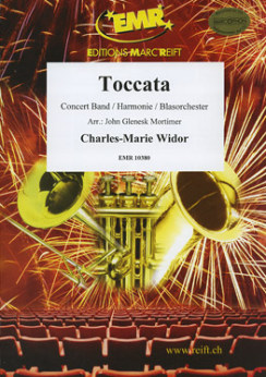 Musiknoten Toccata, Charles-Marie Widor