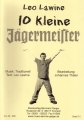 Musiknoten 10 kleine Jägermeister - Leo Lawine, Thaler