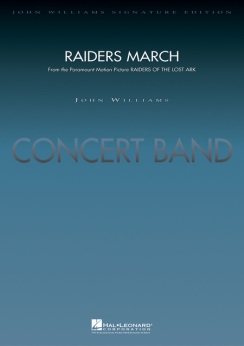 Musiknoten Raiders March, Williams/Lavender