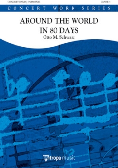 Musiknoten Around the World in 80 Days, Schwarz - schwere Ausgabe
