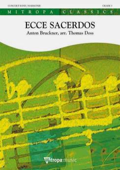 Musiknoten Ecce Sacerdos, Bruckner/Doss