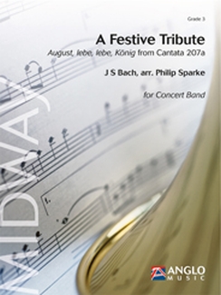 Musiknoten A Festive Tribute, Bach/Sparke