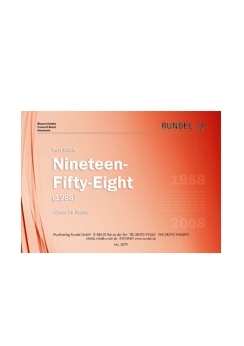 Musiknoten Nineteen-Fifty-Eight (1958), Kurt Gäble