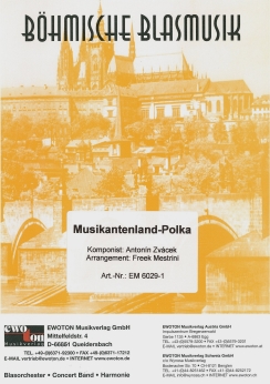 Musiknoten Musikantenland-Polka, Zvacek/Mestrini