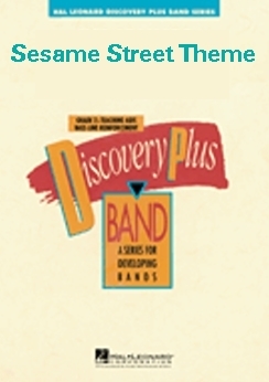 Musiknoten Sesame Street Theme, Hart/Murtha