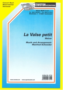 Musiknoten La Valse Petit, Schneider