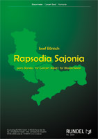 Musiknoten Rapsodia Sajonia, Bönisch