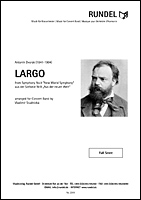 Musiknoten Largo, 	Antonin Dvorak/Vladimir Studnicka