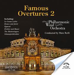 Musiknoten Famous Overtures 2 - CD