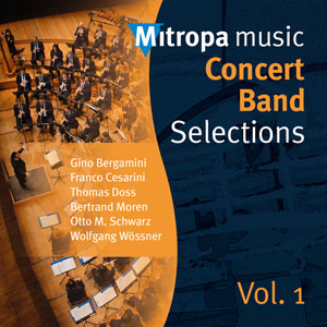Musiknoten Concert Band Selections Vol. 1 - CD