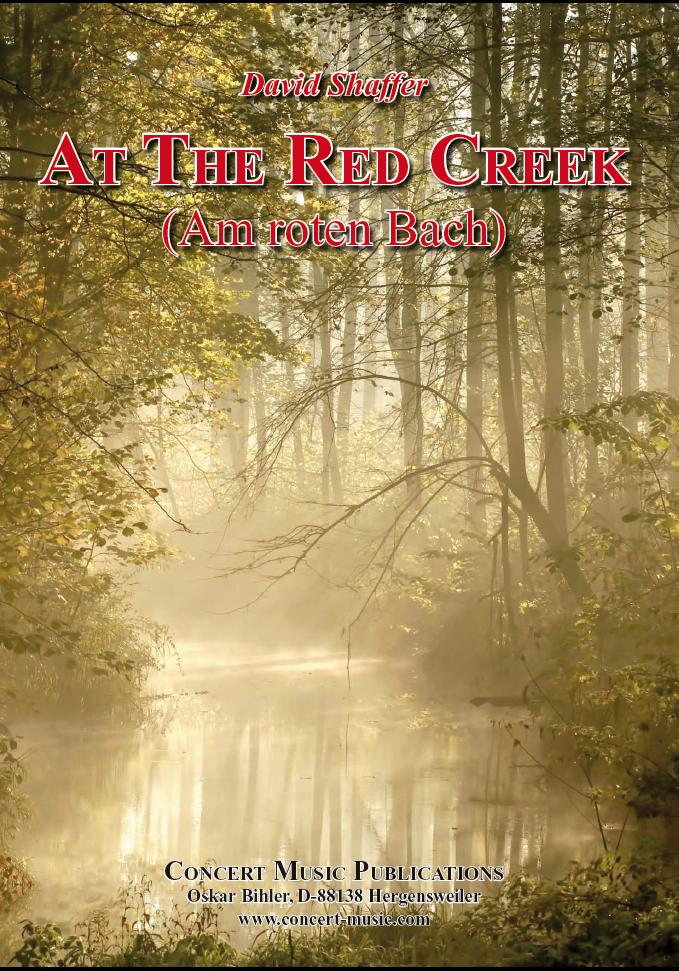 Musiknoten At The Red Creek, David Schaffer