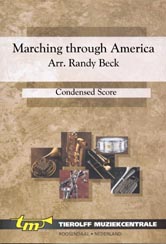 Musiknoten Marching Through America, Randy Beck