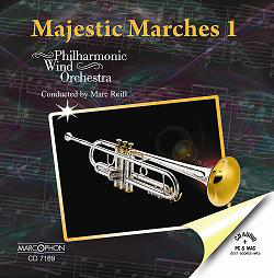 Musiknoten Majestic Marches 1 - CD