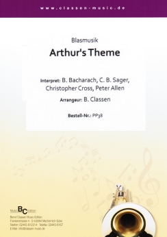 Musiknoten Arthur's Theme, Classen