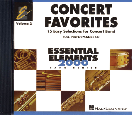 Musiknoten Concert Favorites - Vol. 1 - Performance CD