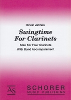 Musiknoten Swingtime For Clarinets, Erwin Jahreis