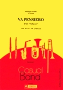 Musiknoten Va Pensiero (Slavenkoor from 