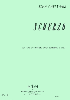 Musiknoten Scherzo, John Cheetham