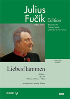 Musiknoten Liebesflammen, Julius Fucik/Jaroslav Zeman