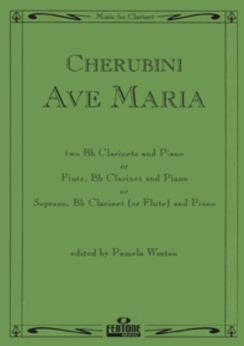 Musiknoten Ave Maria, Luigi Cherubini