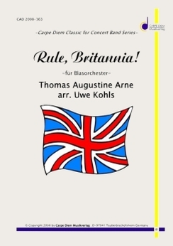 Musiknoten Rule Britannia!, Thomas Augustine Arne/	Uwe Kohls