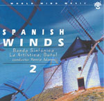 Blasmusik CD Spanish Winds 2 - CD - Nicht mehr lieferbar