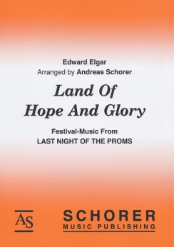 Musiknoten Land of Hope and Glory, Edward Elgar/Schorer