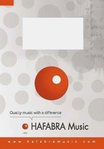 Musiknoten HAFABRA Fanfare, Derek Bourgeois
