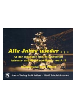 Musiknoten Alle Jahre wieder..., Rudi Seifert - Stimmen