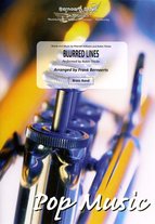 Musiknoten Blurred Lines, Robin Thicke/Frank Bernaerts - Brass Band