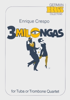 Musiknoten 3 Milongas, Enrique Crespo