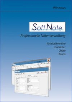 Musiknoten SoftNote, Die professionelle Notenverwaltung für Windows/Einzelplatzlizenz - Download