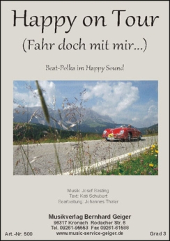 Musiknoten Happy on Tour, Josef Basting/Johannes Thaler