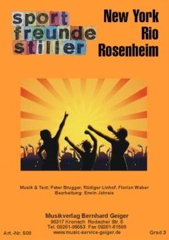Musiknoten New York, Rio, Rosenheim, Sportfreunde Stiller/Erwin Jahreis