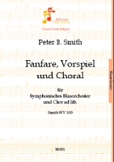 Musiknoten Vorspiel und Choral, Peter B. Smith