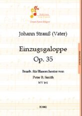 Musiknoten Einzugsgaloppe op. 35, Johann Strauß, Vater/Peter B. Smith