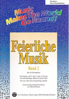 Musiknoten Feierliche Musik II - Stimmen, Alfred Pfortner + CD