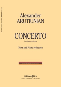 Musiknoten Concerto for tuba and wind band, Alexander Arutiujunjan/Johan de Meij