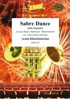 Musiknoten Sabre Dance from Gayaneh, Aram Khatchaturian/Mortimer