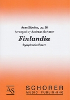 Musiknoten Finlandia, Jean Sibelius/Schorer