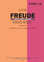 Musiknoten Freude, Märchen-Musical, Gäble - Blasorchester Stimmen-Set