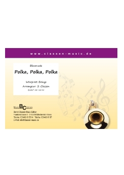 Musiknoten Polka, Polka, Polka, B. Classen