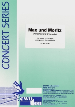 Musiknoten Max und Moritz, Ernst Hampl/Bernhard Knittel