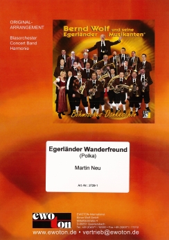 Musiknoten Egerländer Wanderfreund, Martin Neu