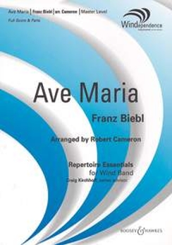 Musiknoten Ave Maria, Franz Biebl/Robert Cameron